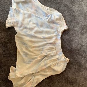 hollister off the shoulders tie dye shirt